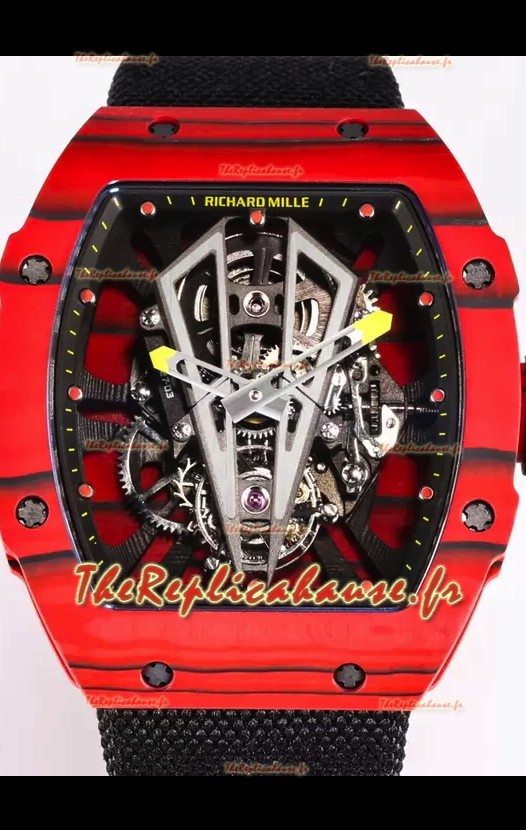 Richard Mille RM27-03 Rafael Nadal Véritable Mouvement Tourbillon Réplique Miroir 1:1