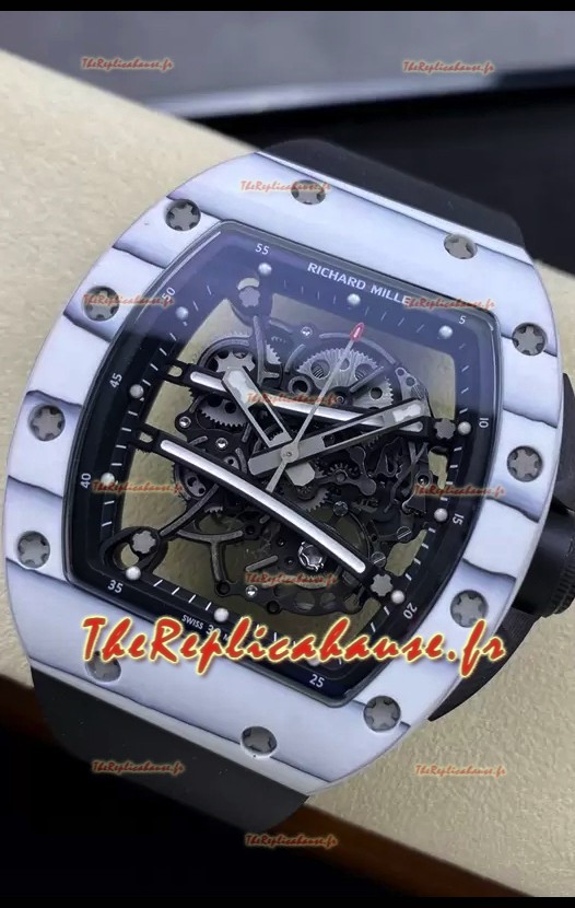 Richard Mille 61-01 Yohan Blake Mouvement Tourbillon Véritable Montre Réplique miroir 1:1