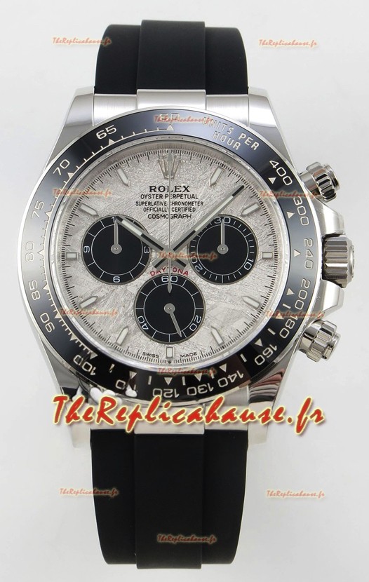 Montre Rolex Daytona Super Clone 116519LN Cadran Météorite Mouvement Cal.4131 - Acier 904L