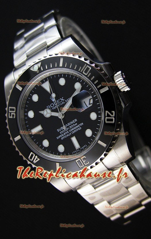 Montre Rolex Submariner Ref#116610 Suisse Répliquée à l’identique 1:1 — Montre ultime en acier 904L 