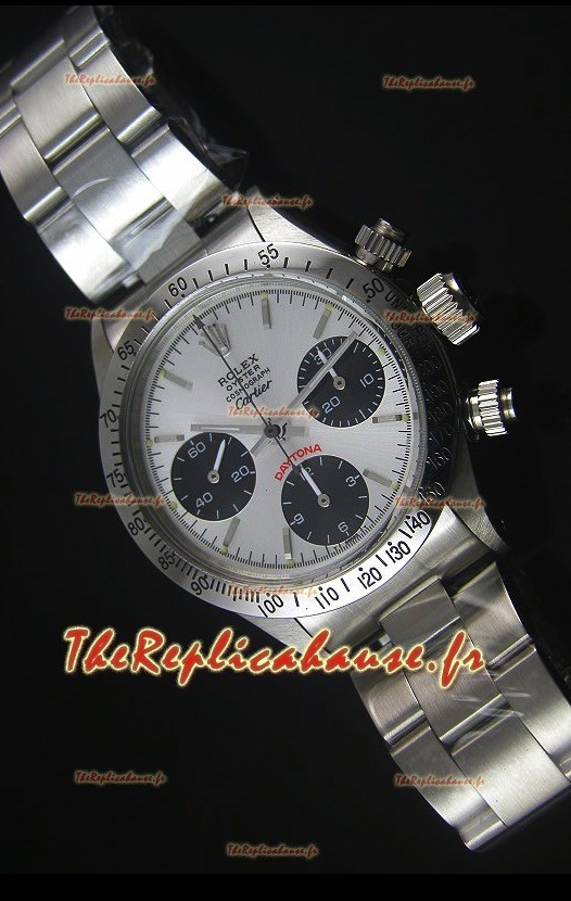 Montre Replica Suisse Rolex Daytona Vintage 6263 Edition Cartier avec Lunette en Acier
