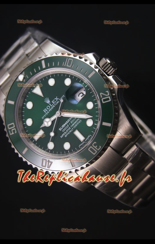 Rolex Submariner 116610 Céramique Verte - Meilleure édition 2017 Montre Réplique Suisse