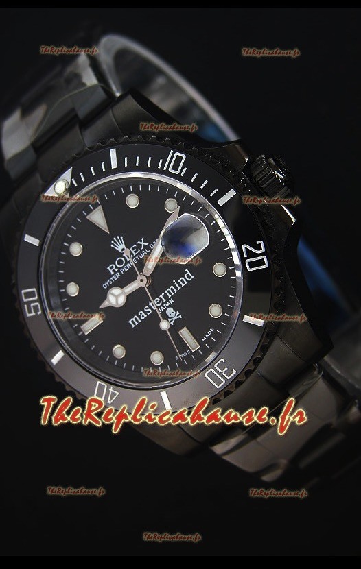 Rolex Submariner 114060 Mastermind Montre Réplique Suisse Édition Miroir 1: 1
