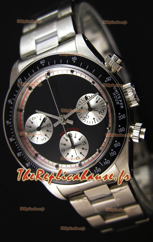Rolex Daytona Paul Newman Blacked-out Montre Réplique Suisse - Acier 904L 
