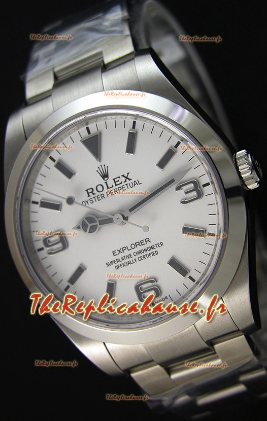 Rolex Explorer I 214270 Cadran Blanc - The Ultime Best Édition Montre Réplique Suisse