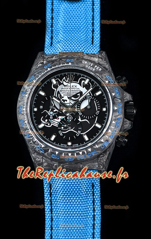 Rolex Daytona CHRONUSART Boîtier de cabine forgé 1:1 Réplique du miroir Cadran multicolore