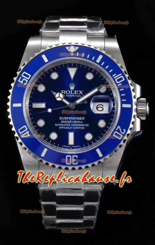 Rolex Submariner Ref#126610LB ETA3135 Replique 1:1 Miroir 904L Montre en acier 41MM