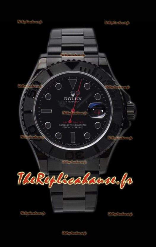Rolex Yachtmaster Blackout Edition 1:1 Réplique de la montre suisse
