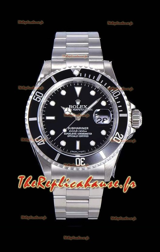 Montre Rolex Submariner 50ème Anniversaire "Kermit" Réplique Suisse Montre 904L Boîtier Acier