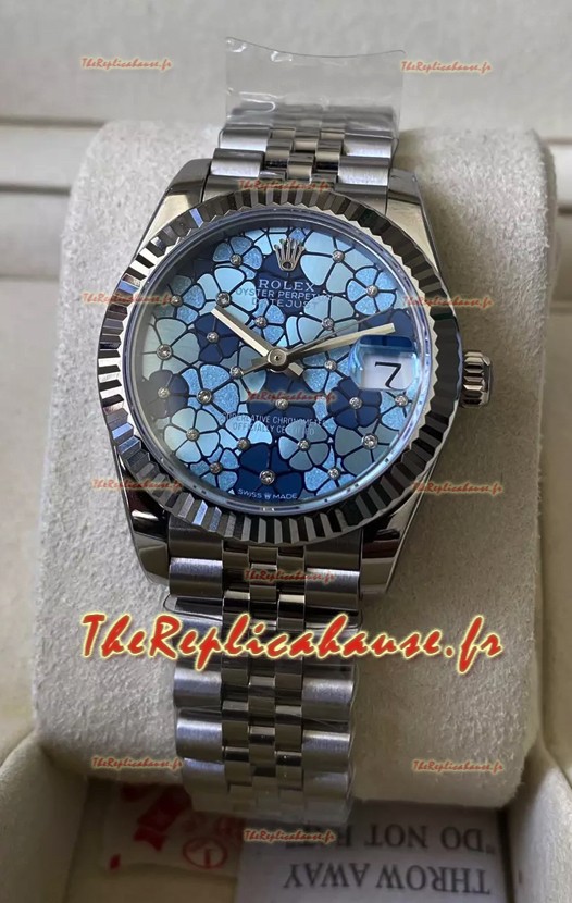 Rolex Datejust Dames 31MM Cal.3135 Mouvement Réplique Suisse en Acier 904L