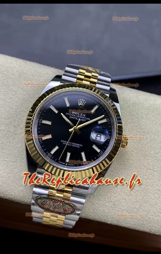Rolex Datejust 126331 41MM ETA 3235 Montre réplique 1:1 suisse en or jaune 904L Acier 
