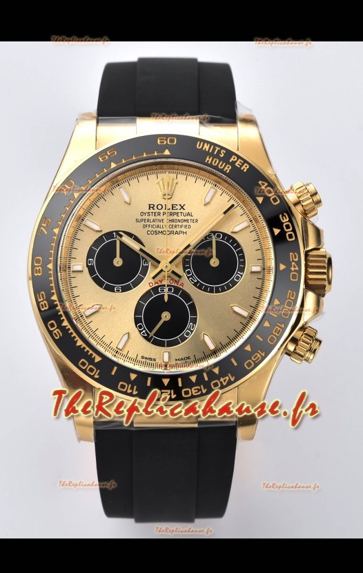 Rolex Cosmograph Daytona M116518LN-0048 Or Jaune Mouvement original Cal.4131 - Montre Acier 904L