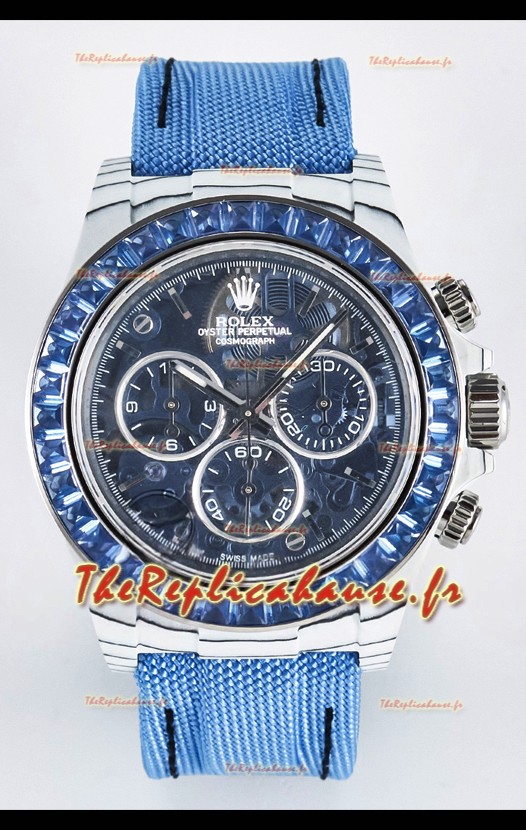 Montre Rolex Daytona Super Clone « Artisans De Genève - Arolla Glacier » Edition en fibre de carbone
