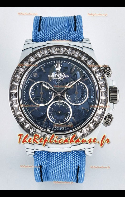 Montre Rolex Daytona Super Clone « Artisans De Genève - Arolla Glacier » Edition Fibre de Carbone