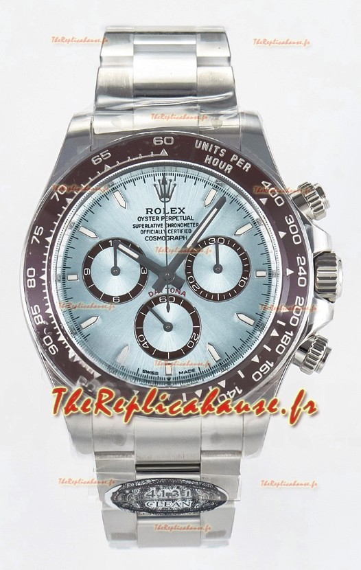 Rolex Daytona Super Clone M126506 ICE Cadran Bleu Mouvement original Cal.4131