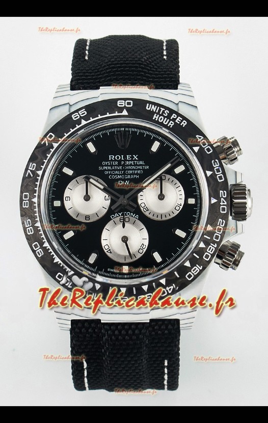 Rolex Daytona Super Clone DiW Irbis V2 Edition Montre en fibre de carbone - Mouvement Cal.4130