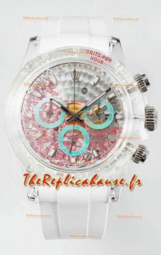 Rolex Daytona AET Remould XMAS Boîtier Saphirs Réplique Montre 1:1 
