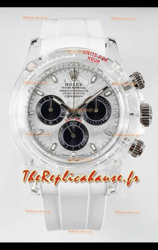 Rolex Daytona AET Remould Cadran Météorite Boîtier Saphirs Réplique Montre suisse 1:1