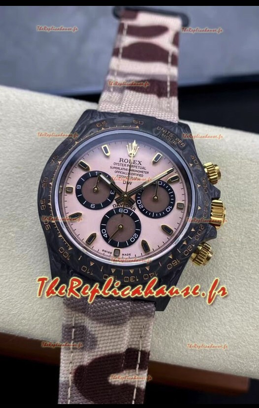 Montre Rolex Daytona DiW Desert Eagle Edition - Boîtier en carbone forgé, Réplique Miroir 1:1