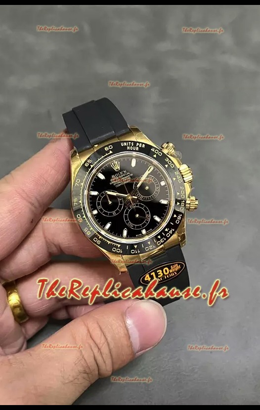 Rolex Cosmograph Daytona M126518 Or Jaune Mouvement original Cal.4130 - Montre Acier 904L 