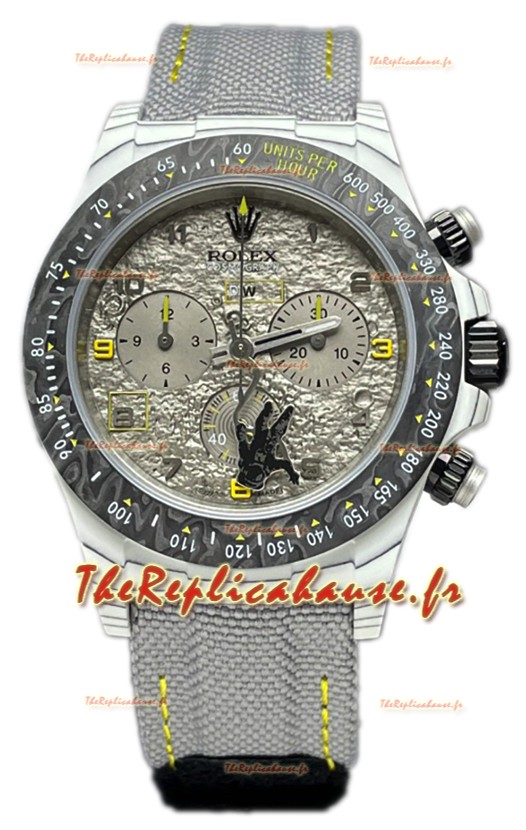 Rolex Cosmograph Daytona DiW Space Mission Montre en fibre de carbone Mouvement Cal.4130