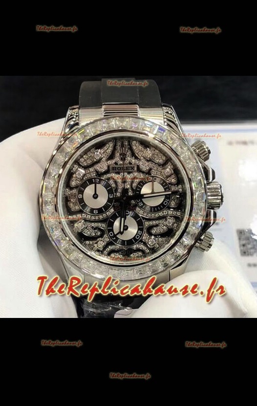 Rolex Cosmograph Daytona "Eye of the Tiger" Edition en boîtier acier 904L Montre réplique 1:1 
