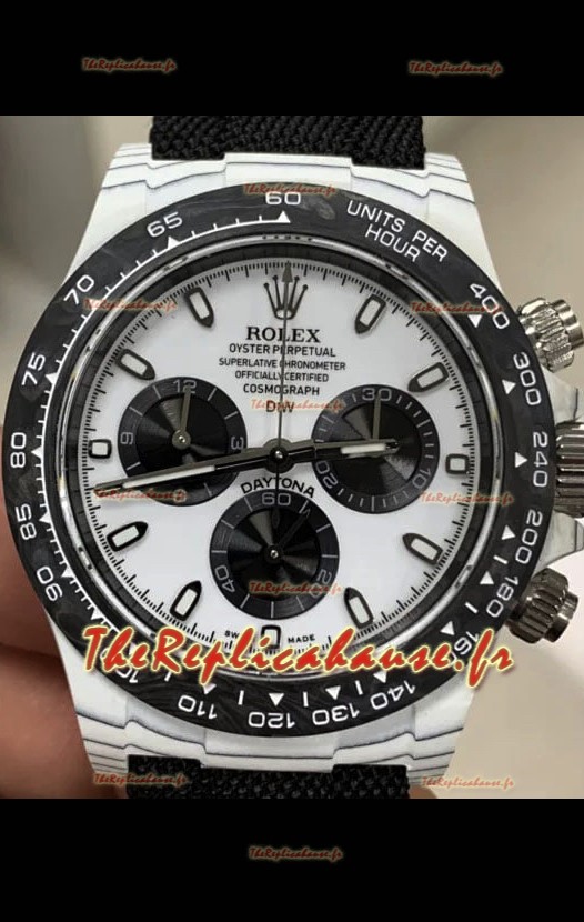 Rolex Cosmograph Daytona Edition DiW Montre en fibre de carbone - Mouvement Cal.4130 