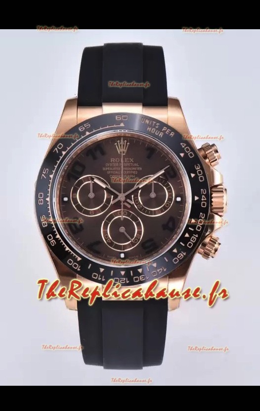 Rolex Cosmograph Daytona M116515 Or Rose Mouvement Original Cal.4130 - Montre Acier 904L