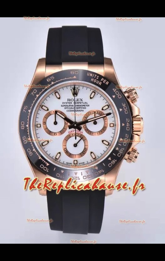 Rolex Cosmograph Daytona M116515 Or Rose Mouvement Original Cal.4130 - Montre Acier 904L