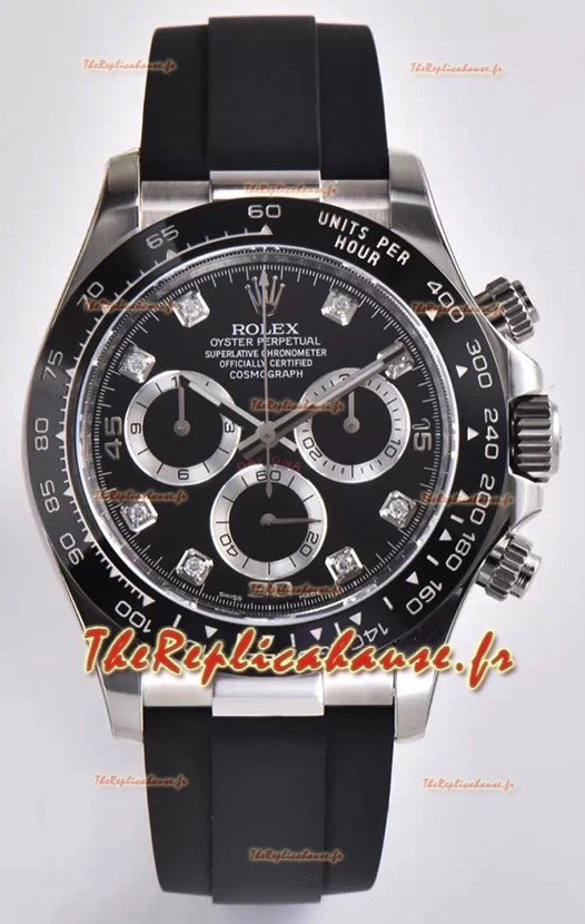 Rolex Cosmograph Daytona M116519LN-0025 Mouvement Original Cal.4130 - 904L Montre Acier