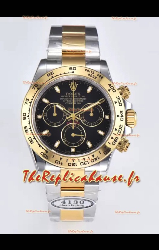 Rolex Cosmograph Daytona M116503-0004 Or Jaune Deux tons Mouvement original Cal.4130 - Acier 904L