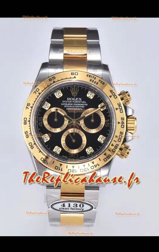 Rolex Cosmograph Daytona M116503-0011 Or Jaune Deux tons Mouvement original Cal.4130 - Acier 904L