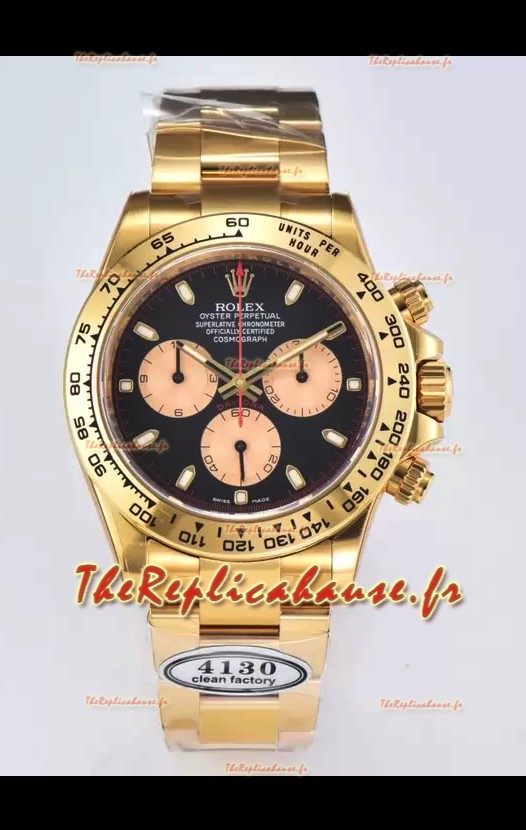 Rolex Cosmograph Daytona M116503-0009 Or Jaune Deux tons Mouvement original Cal.4130 - Acier 904L