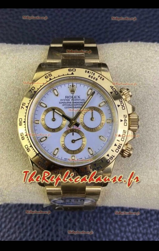 Rolex Cosmograph Daytona M116508-0001 Montre Cosmograph Daytona M116508-0001 Or Jaune Mouvement original Cal.4130 - Acier 904L