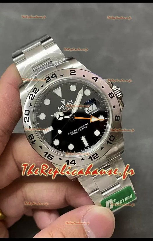 Rolex Explorer M216570-002 Montre réplique 1:1 - Cadran noir Mouvement CAL. 3285 