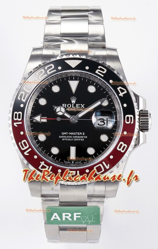 Rolex GMT Masters II Coke Super Clone 116710 Mouvement Cal.3285 Réplique montre Suisse 
