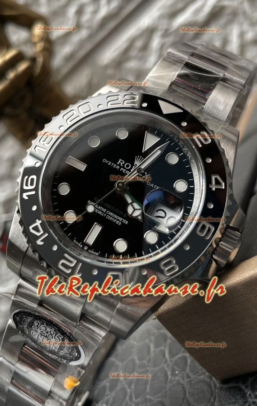 Rolex GMT Masters II 126710GRNR « Bruce Wayne » Acier 904L - Bracelet huître Réplique Suisse