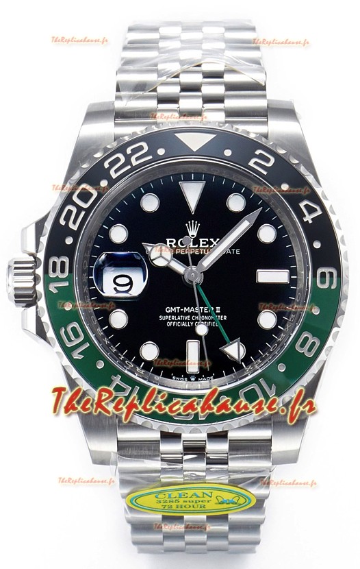 Rolex GMT Masters II 126720VTNR Cal.3285 72 Hours Power Bracelet Jubilé Réplique Suisse 904L Acier 