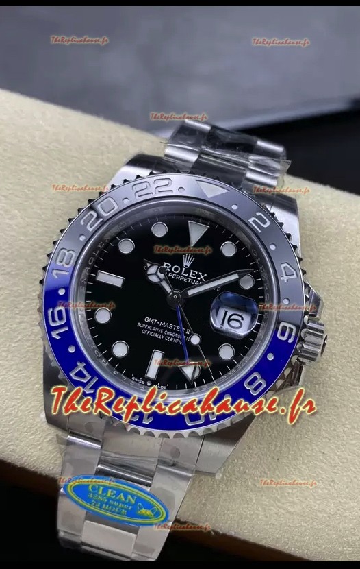 Rolex GMT Masters II 126710BLNR Batman Mouvement Cal.3285 Réplique Suisse - Montre Ultime en Acier 904L