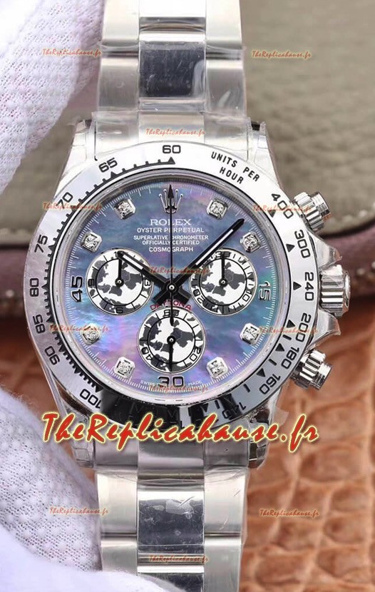 Montre Rolex Cosmograph Daytona 116598 Mouvement Cal.4130 en acier inoxydable 1:1 miroir - Montre ultime en acier 904L