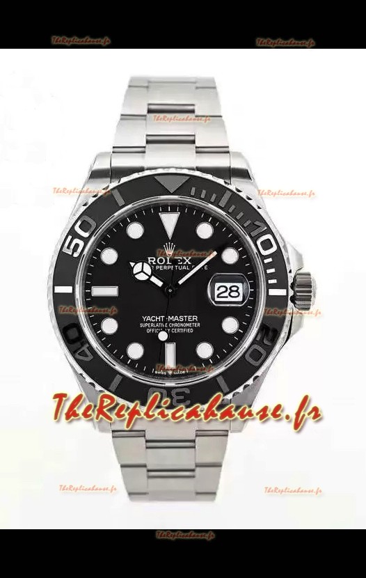 Rolex Yacht-Master 42 légère en titane (100 grammes) Montre réplique miroir 1:1