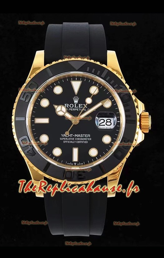 Montre Rolex Yachtmaster 226659 Or jaune 42MM Cal.3135 Suisse 1:1 Ultime 904L Acier