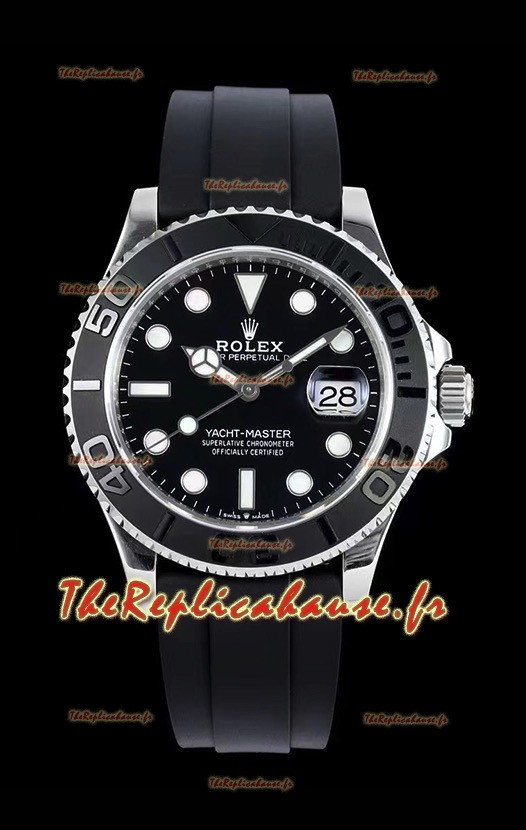 Montre Rolex Yachtmaster 226659 Or blanc 42MM Cal.3135 Suisse 1:1 Ultime 904L Acier
