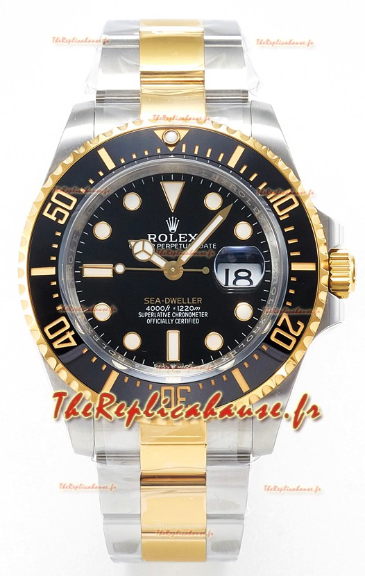 Rolex Sea-Dweller Super Clone 126603 Réplique Montre suisse 2 tons en acier 904L Réplique 1:1