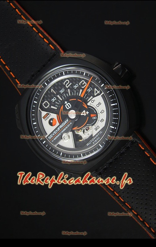 Mouvement 82S7 SevenFriday V02-01 Miyota 1:1 Edition Clavier Carbone