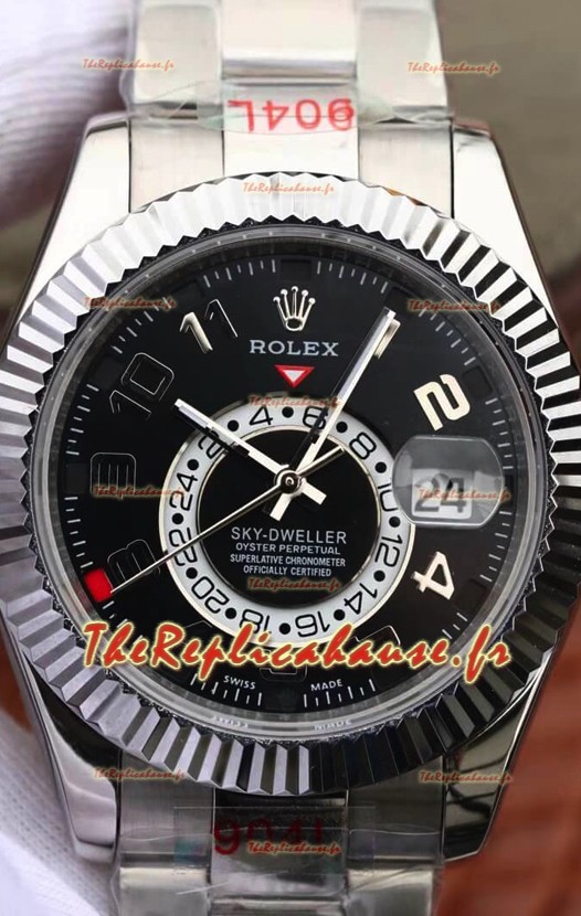 Réplique Suisse de la montre Rolex Sky-Dweller 326139 42MM Miroir 1:1 