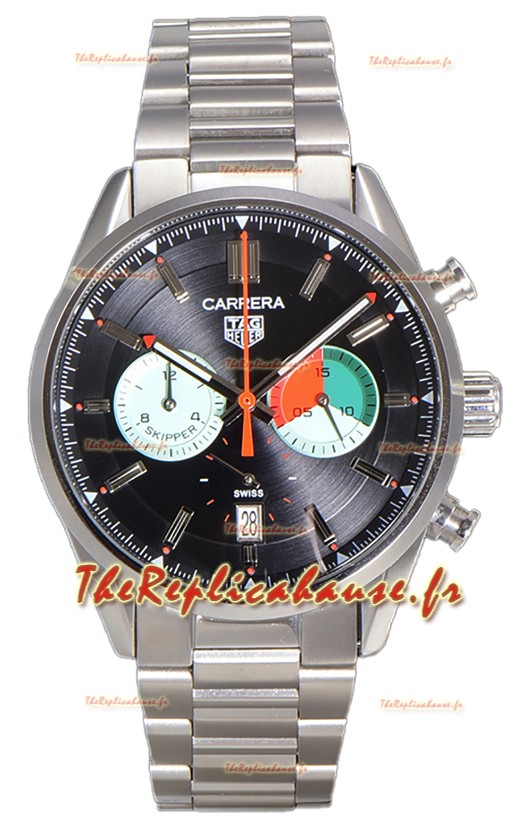 Tag Heuer Carrera Carrera Skipper 39 Chronograph Swiss Quartz Réplique Montre 