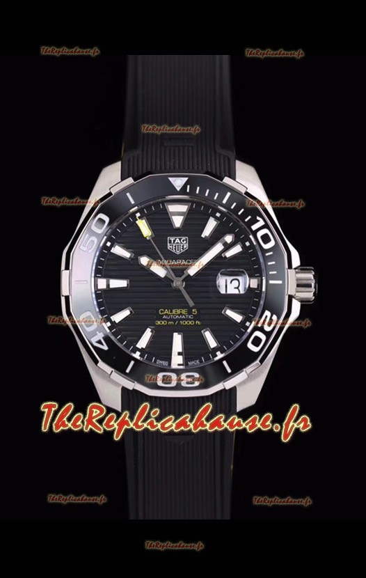 Tag Heuer Aquaracer Calibre 5 1:1 Réplique de montre miroir cadran noir
