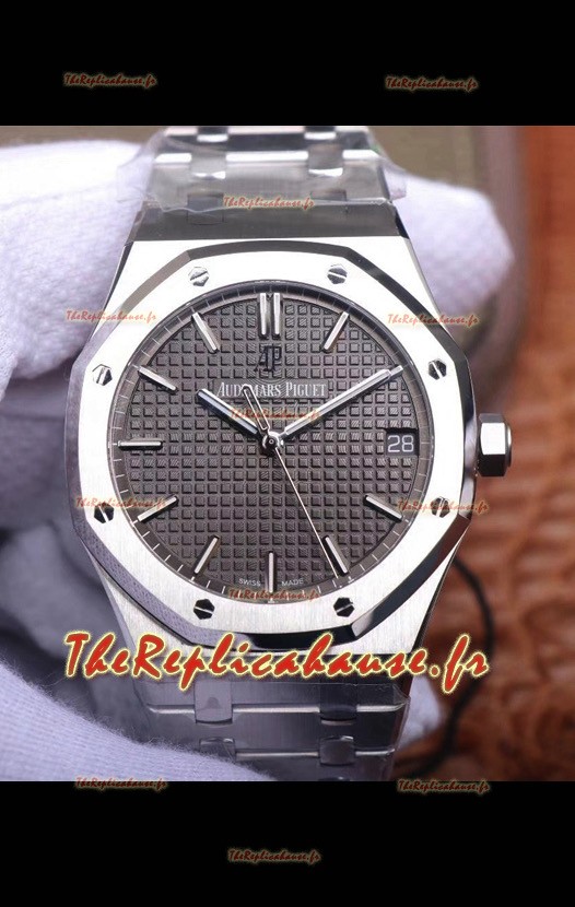 Montre Audemars Piguet Royal Oak 41MM Cadran Gris Acier 904L Cadran Gris - Miroir 1:1 Réplique