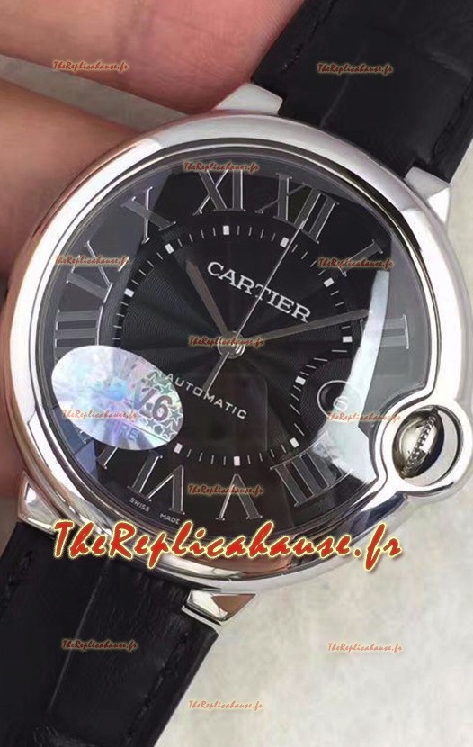 Montre "Ballon De Cartier" automatique 1:1 Réplique Suisse dans un boîtier en acier 904L - 42MM